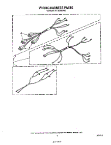 06 - Wiring Harness parts for Whirlpool Range RF303BXPW0 from AppliancePartsPros.com