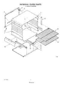 03 - Internal Oven parts for Whirlpool Range SF315EERW1 from AppliancePartsPros.com