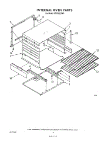 03 - Internal Oven parts for Whirlpool Range SF315EERW0 from AppliancePartsPros.com