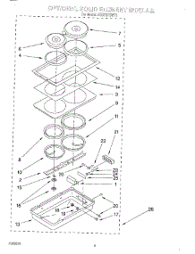 06 - Optional Solid Element Module parts for Whirlpool Range RS373PXWT1 from AppliancePartsPros.com