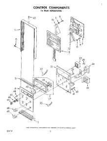 07 - Control parts for Whirlpool Range RM988PXPW0 from AppliancePartsPros.com