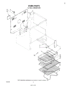 05 - Oven (Continued) parts for Whirlpool Range RM988PXLW0 from AppliancePartsPros.com
