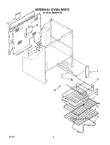 05 - Internal Oven parts for Whirlpool Range RM988PXVM1 from AppliancePartsPros.com