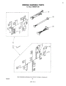 11 - Wiring Harness , Literature And Optional parts for Whirlpool Range RM988PXLW0 from AppliancePartsPros.com