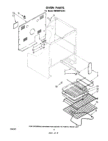 05 - Oven (Continued) parts for Whirlpool Range RM988PXLW2 from AppliancePartsPros.com