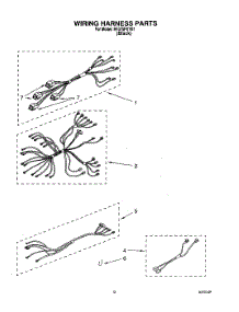 06 - Wiring Harness parts for Whirlpool Range RF375PXYB1 from AppliancePartsPros.com