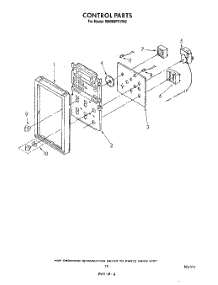 11 - Control parts for Whirlpool Range RM988PXVN0 from AppliancePartsPros.com