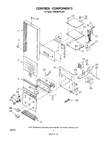 07 - Control Components parts for Whirlpool Range RM988PXLW2 from AppliancePartsPros.com