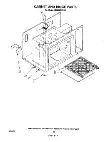 12 - Cabinet And Hinge parts for Whirlpool Range RM988PXLW2 from AppliancePartsPros.com