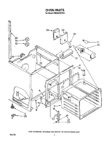 04 - Oven, Lit / Optional parts for Whirlpool Range RM996PXVW4 from AppliancePartsPros.com