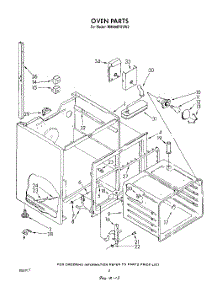 04 - Oven parts for Whirlpool Range RM996PXVW2 from AppliancePartsPros.com