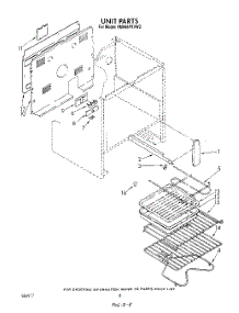 06 - Unit parts for Whirlpool Range RM996PXVW2 from AppliancePartsPros.com