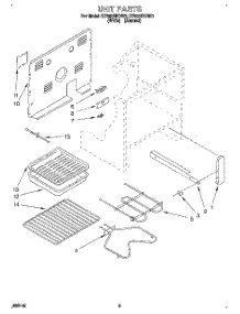 05 - Unit, Optional parts for Whirlpool Range RF362BBDN0 from AppliancePartsPros.com