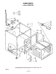 03 - Oven parts for Whirlpool Range RM988PXKW0 from AppliancePartsPros.com
