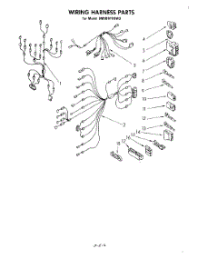 11 - Wiring Harness parts for Whirlpool Range RM988PXKW0 from AppliancePartsPros.com