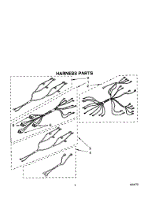 05 - Harness, Lit / Optional parts for Whirlpool Range RF361PXXW2 from AppliancePartsPros.com