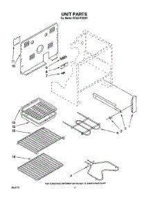 06 - Unit, Optional parts for Whirlpool Range RF361PXXW2 from AppliancePartsPros.com