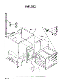 03 - Oven parts for Whirlpool Range RM978BXPW1 from AppliancePartsPros.com