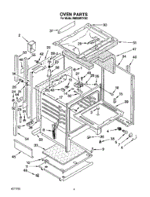 06 - Oven parts for Whirlpool Range RM980PXYW0 from AppliancePartsPros.com