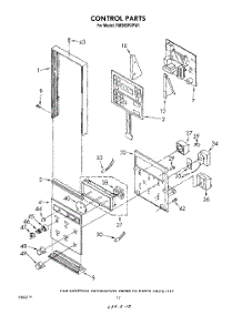 07 - Control parts for Whirlpool Range RM988PXPW1 from AppliancePartsPros.com