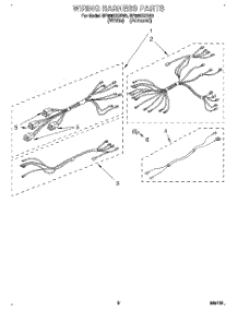 06 - Wiring Harness parts for Whirlpool Range RF360BXDN0 from AppliancePartsPros.com