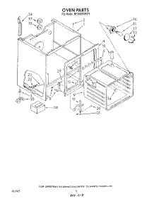 06 - Oven parts for Whirlpool Range RF360BXWW1 from AppliancePartsPros.com