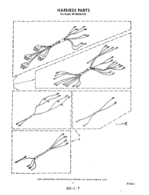 07 - Harness parts for Whirlpool Range RF360BXWW1 from AppliancePartsPros.com