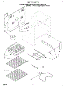 05 - Unit, Literature parts for Whirlpool Range RF385PXYW4 from AppliancePartsPros.com