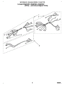 06 - Wiring Harness parts for Whirlpool Range RF362BXBQ1 from AppliancePartsPros.com