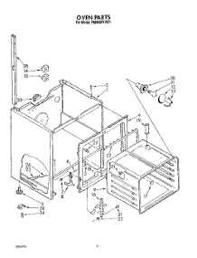 03 - Oven parts for Whirlpool Range RM988PXVW1 from AppliancePartsPros.com