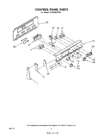 03 - Control Panel parts for Whirlpool Range RF3620XPW0 from AppliancePartsPros.com