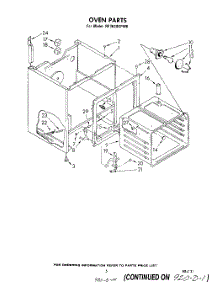 04 - Oven parts for Whirlpool Range RF3620XPW0 from AppliancePartsPros.com