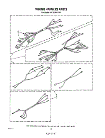 07 - Wiring Harness parts for Whirlpool Range RF3620XPW0 from AppliancePartsPros.com