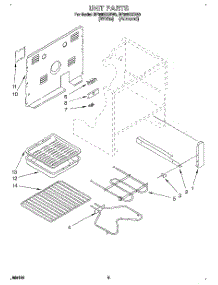 04 - Unit, Optional parts for Whirlpool Range RF360BXDW0 from AppliancePartsPros.com