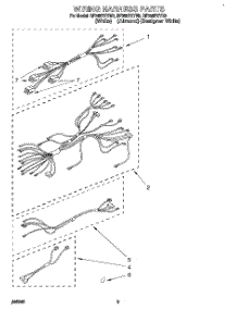 06 - Wiring Harness, Optional parts for Whirlpool Range RF385PXYW3 from AppliancePartsPros.com