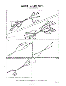 07 - Wiring Harness parts for Whirlpool Range RF385PXPW1 from AppliancePartsPros.com