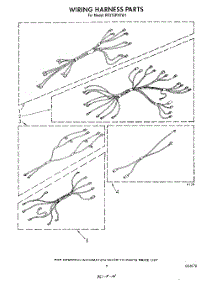 07 - Wiring Harness parts for Whirlpool Range RF375PXVW1 from AppliancePartsPros.com