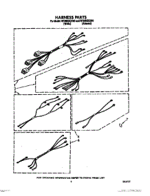 07 - Harness parts for Whirlpool Range RF360BXXN0 from AppliancePartsPros.com