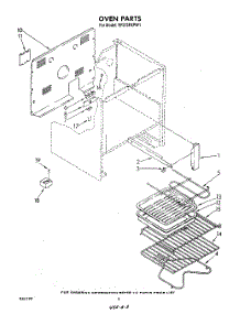 05 - Oven , Literature And Optional parts for Whirlpool Range RF375PXPW1 from AppliancePartsPros.com