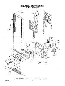 07 - Control parts for Whirlpool Range RM988PXLW9 from AppliancePartsPros.com
