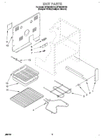 05 - Unit, Optional parts for Whirlpool Range RF362BBDZ0 from AppliancePartsPros.com