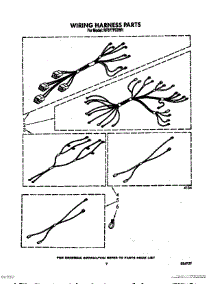 07 - Wiring Diagram parts for Whirlpool Range RF377PXXW1 from AppliancePartsPros.com