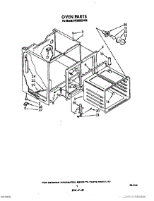 06 - Oven (Continued) parts for Whirlpool Range RF3850XVW0 from AppliancePartsPros.com