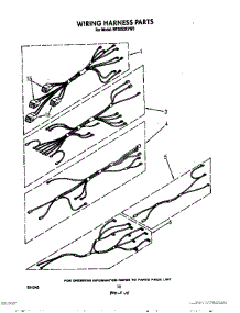 07 - Wiring Harness parts for Whirlpool Range RF3850XVW0 from AppliancePartsPros.com