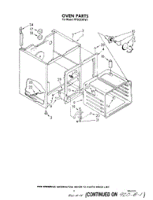04 - Oven parts for Whirlpool Range RF3620XPW1 from AppliancePartsPros.com