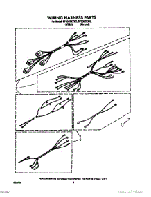 07 - Wiring Harness parts for Whirlpool Range RF360BXXN2 from AppliancePartsPros.com