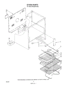 04 - Oven , Lit / Optional parts for Whirlpool Range RF385PCVW0 from AppliancePartsPros.com