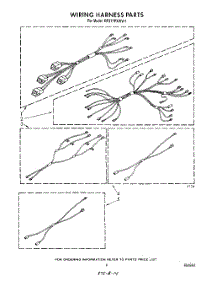 07 - Wiring Harness parts for Whirlpool Range RF377PXWW1 from AppliancePartsPros.com