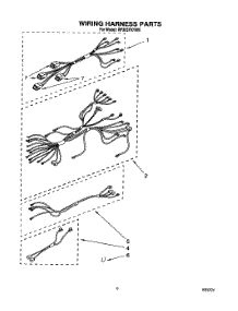 07 - Wiring Harness parts for Whirlpool Range RF385PXYW0 from AppliancePartsPros.com