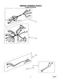 07 - Wiring Harness parts for Whirlpool Range RF375PCYW0 from AppliancePartsPros.com